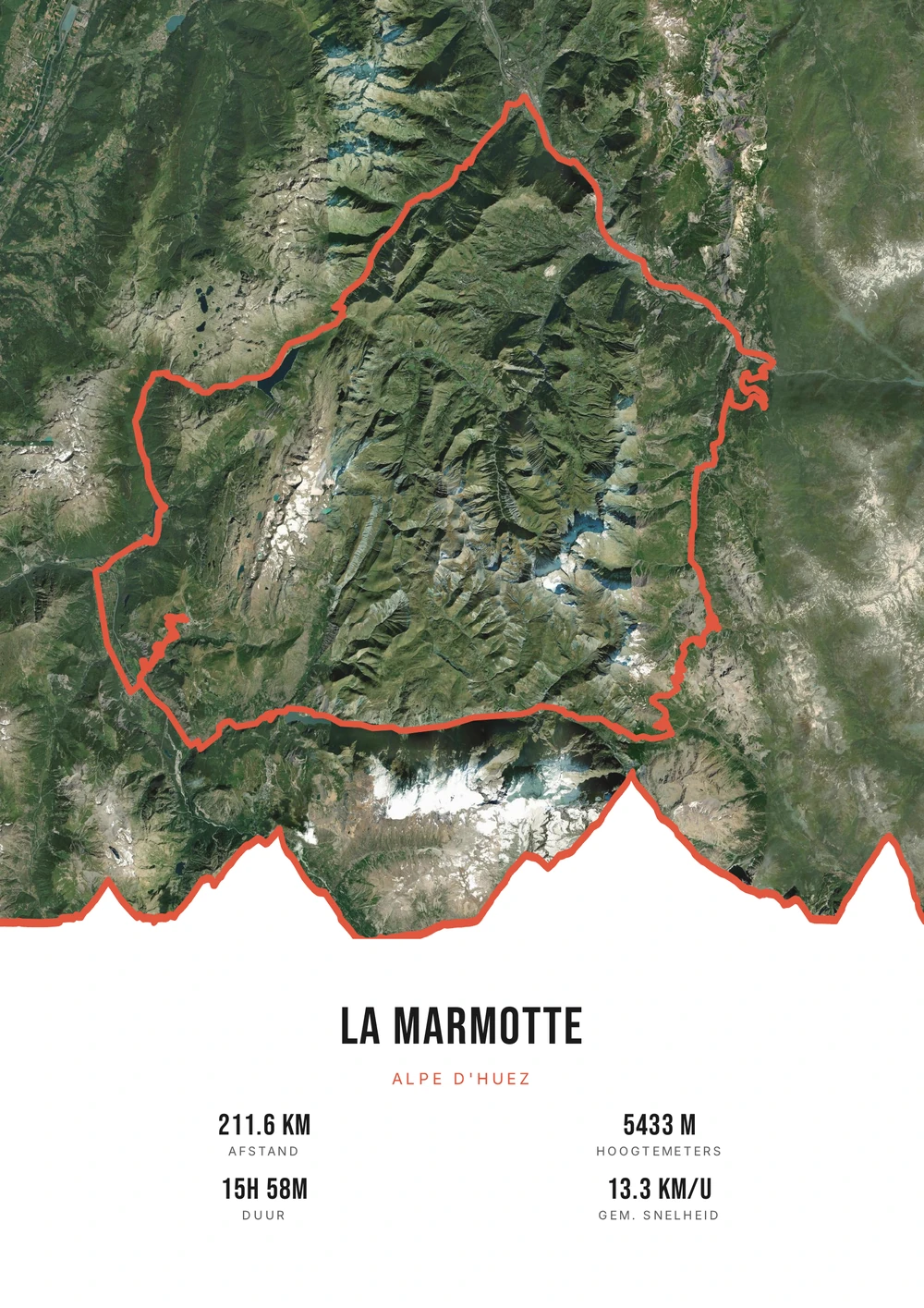 La Marmotte — White · Koraal · Satellite