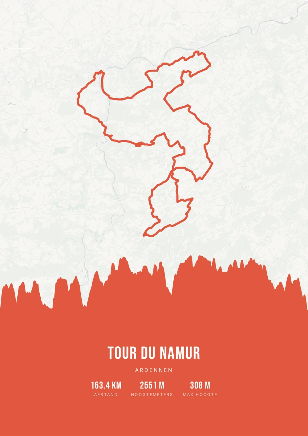 Tour du Namur — Wit · Koraal · Licht